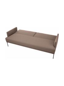Pohovka na spanie Fluente (3-miestna), Sivobéžová, Š 220 x V 86 cm