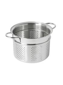 Edelstahl-Kochtopf Premium, 5er-Set, Deckel: Silikon, Glas, Silberfarben, Grau, Ø 20 x H 18 cm