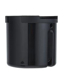 Poubelle avec fonction pédale Umo, Plastique ABS, Noir, 4 l