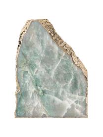 Dekorativní tác z avanturínu Sedona, Avanturín, Zelený avanturín, zlatá, Š 17 cm, V 1 cm