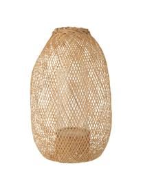 Lantaarn Hazel van bamboehout, Licht hout, Ø 33 x H 49 cm