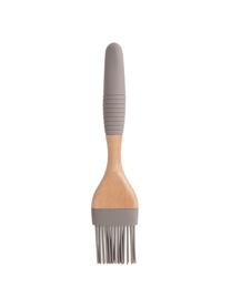 Gebakkwast Silico, Kunststof, hout, Grijs, helder hout, L 23 cm