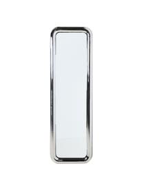 Standspiegel Chubby mit Stahlrahmen, Spiegelfläche: Spiegelglas, Rahmen: Stahl, verchromt, Chromfarben, B 53 x H 170 cm