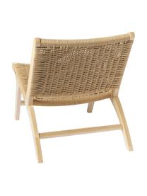 Chaise en bois de frêne tressage en rotin Ira, Bois de frêne, rotin, larg. 58 x haut. 69 cm