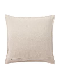 Funda de cojín de algodón Marcella, 100% algodón

El material utilizado para este producto ha sido probado contra sustancias nocivas y está certificado según el STANDARD 100 by OEKO-TEX®, 6457CIT, CITEVE., Beige, An 45 x L 45 cm