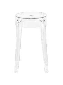 Designová stolička Charles Ghost, Polykarbonát, Transparentní, Ø 39 cm, V 46 cm
