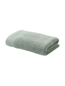 Asciugamano in varie misure Premium, 100% cotone organico certificato GOTS (da GCL International, GCL-300517).
Qualità pesante, 600 g/m², Verde salvia, Asciugamano, Larg. 50 x Lung. 100 cm