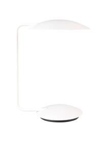 Lámpara de mesa Pixie, Pantalla: metal con pintura en polv, Cable: tela, Blanco, An 25 x Al 39 cm