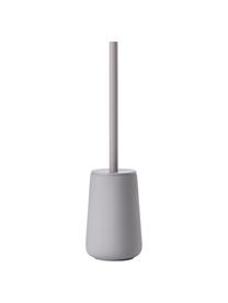 Scopino con contenitore in porcellana Nova One, Contenitore: porcellana, Grigio chiaro, Ø 10 x Alt. 37 cm