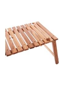 Stolik ogrodowy z drewna tekowego Paknik, Drewno tekowe, Drewno tekowe, S 71 x W 33 cm