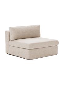 Modulo centrale Russell, Rivestimento: 100% cotone Con 50.000 ci, Struttura: legno di pino massiccio c, Piedini: materiale sintetico, Tessuto taupe, Larg. 103 x Alt. 77 cm