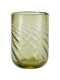 Szklanka Twist, 4 szt., Szkło, Zielony, transparentny, Ø 8 x W 11 cm, 300 ml