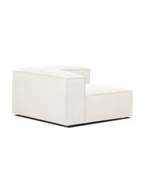 Moduł narożny Lennon, Tapicerka: 100% poliester Dzięki tka, Stelaż: lite drewno sosnowe, cert, Nogi: tworzywo sztuczne, Beżowa tkanina, S 119 x G 119 cm, lewostronna