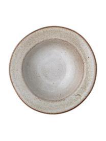 Handgemachter Suppenteller Sandrine, Steingut, Beigetöne, Ø 22 cm