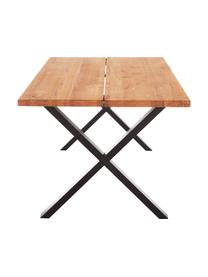 Jídelní stůl s deskou z masivu Montpellier, 200 x 95 cm, Dubové dřevo, Š 200 cm, H 95 cm