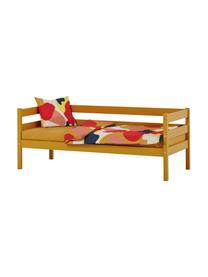 Kinderbett Eco Comfort aus Kiefernholz, 70 x 160 cm, Massives Kiefernholz, FSC-zertifiziert, Schichtholz, Gelb, B 70 x L 160 cm