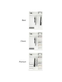 Guardaroba componibile con ante battenti Simone, larg. 150 cm, in diverse varianti, Legno, beige, Interno Basic, alt. 200 cm