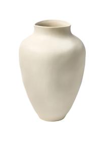 Ręcznie wykonany wazon z kamionki Latona, Kamionka, Kremowobiały, matowy, Ø 27 x W 41 cm