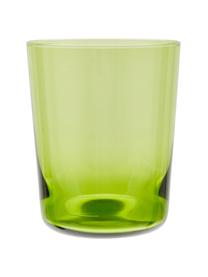 Vasos de colores de vidrio soplado artesanalmente Desiguale, 6 uds., Vidrio soplado artesanalmente, Multicolor, Ø 8 x Al 10 cm, 200 ml