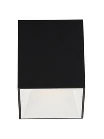 LED-Deckenspot Marty in Schwarz-Weiß, Lampenschirm: Metall, pulverbeschichtet, Schwarz,Weiß, B 10 x H 12 cm