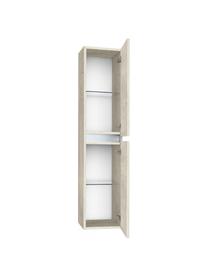 Perth hoge badkamerkast, B 35 cm, Eikenhout optiek, B 35 x H 160 cm