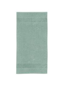 Handtuch Katharina mit Wabenmuster, verschiedene Größen, Grün, Duschtuch, B 70 x L 140 cm