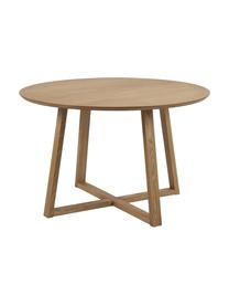 Okrúhly stôl z brezového dreva Malika, Ø 120 cm, Brezové drevo, ošetrené olejom, Brezové drevo, Ø 120 x V 75 cm