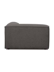 Eckmodul Lennon, Bezug: 100% Polyester Der strapa, Gestell: Massives Kiefernholz, FSC, Füße: Kunststoff, Webstoff Anthrazit, B 119 x T 119 cm, Eckteil links