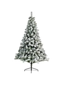 Decoratieve kerstboom North Pole, besneeuwd, Voet: gecoat metaal, Groen, wit, Ø 97 cm, H 150 cm
