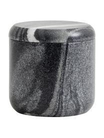 Aufbewahrungsdose Aggaz aus Marmor, Marmor, Grauer Marmor, Ø 10 x H 10 cm