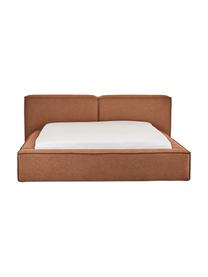 Cama tapizada Lennon, con espacio de almacenamiento, Tapizado: 100% poliéster Alta resis, Estructura: madera de pino maciza con, Patas: madera con certificado FS, Tejido turrón, An 200 x L 200 cm