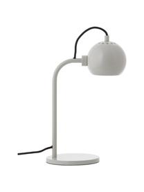 Dizajnová stolová lampa Ball, Svetlosivá, Š 24 x V 37 cm
