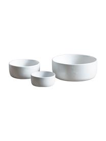 Set 3 ciotole Raw, Gres, Bianco, Set in varie misure