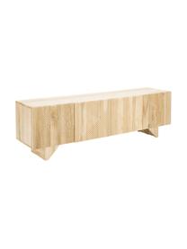 Szafka niska z litego drewna jesionowego Louis, Drewno jesionowe, S 180 x W 55 cm