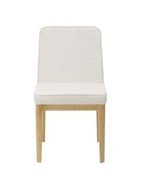 Čalúnená stolička Koga, Krémovobiela, Š 47 x V 86 cm