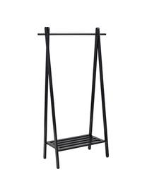 Perchero de roble Cloe, Madera de roble recubierto, Negro, An 91 x Al 159 cm