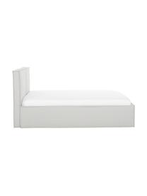 Čalúnená posteľ s úložným priestorom Dream, Svetlosivá, Š 200 x D 200 cm