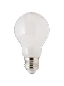 Lampadina E27, 806lm, dimmerabile, bianco caldo, 1 pz, Paralume: plastica, Base lampadina: alluminio, Bianco, Ø 8 x Alt. 10 cm