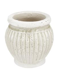 Macetero pequeño artesanal de cerámica Catinia, Cerámica, Marrón, Ø 14 x Al 14