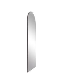 Espejo de pie de metal Francis, Parte trasera: tablero de fibras de dens, Espejo: cristal, Negro, An 65 x Al 170 cm