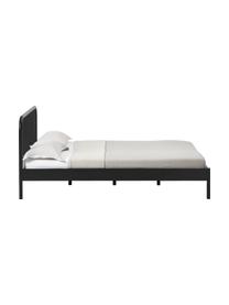 Metallbett Sanna, Metall, pulverbeschichtet, Schwarz, B 140 x L 200 cm