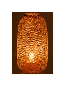 Lantaarn Hazel van bamboehout, Licht hout, Ø 30 x H 60 cm