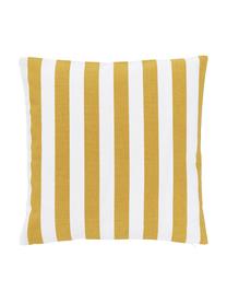 Poszewka na poduszkę Timon, 100% bawełna, Żółty, biały, S 50 x D 50 cm