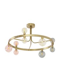 Lampa sufitowa Aglaia, Odcienie złotego, odcienie pastelowe, Ø 86 x W 50 cm