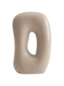 Ensemble d'objets décoratifs en grès Alenda, 3 élém., Grès cérame, Beige, tons bruns, Lot de différentes tailles
