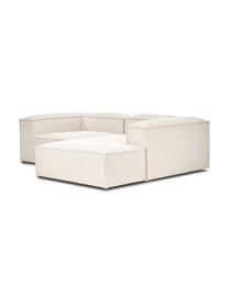 Divano angolare componibile Lennon, Rivestimento: 100% poliestere Con 115.0, Struttura: legno di pino massiccio, , Piedini: plastica, Tessuto beige, Larg. 238 x Prof. 180 cm, chaise-longue a destra