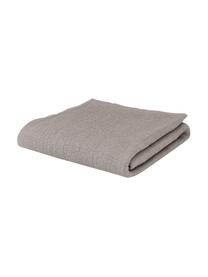 Couvre-lit en coton gris Stripes, Gris, larg. 180 x long. 250 cm (pour lits jusqu'à 140 x 200 cm)