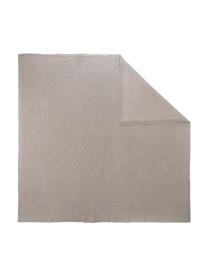 Copriletto in cotone grigio Stripes, Rivestimento: 100% cotone, Grigio, Larg. 180 x Lung. 260 cm (per letti da 140 x 200 cm)