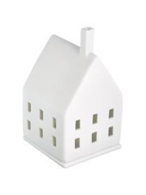 Portavela de porcelana Living, Porcelana, Blanco, An 7 x Al 10 cm