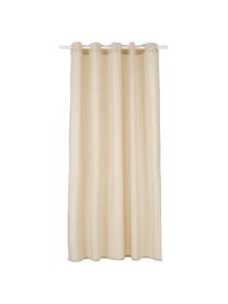 Rideau de douche en coton mélangé Coloris, 67 % polyester, 33 % coton
Déperlant, non étanche, Beige, larg. 180 x long. 200 cm